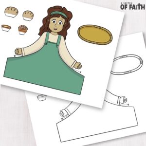Little maid bible craft