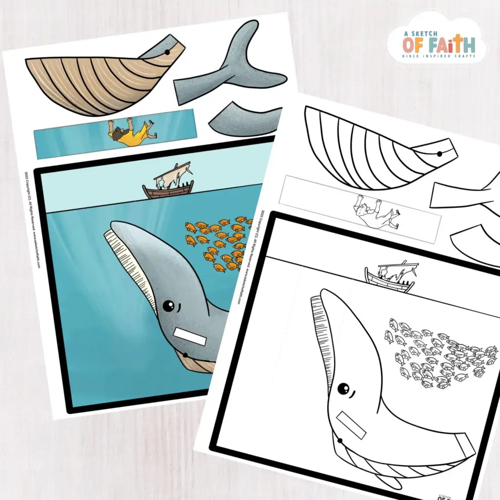 jonah and the whale bible craft