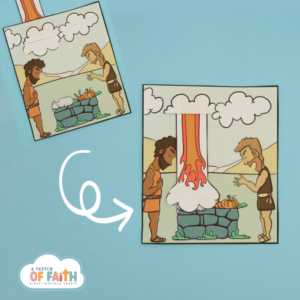 Cain and Abel easy Bible Craft for kids