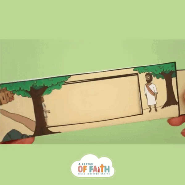 Jesus heals the ten lepers craft