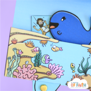 Jonah and the whale bible craft for kids