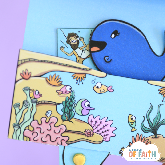 Jonah and the whale bible craft for kids