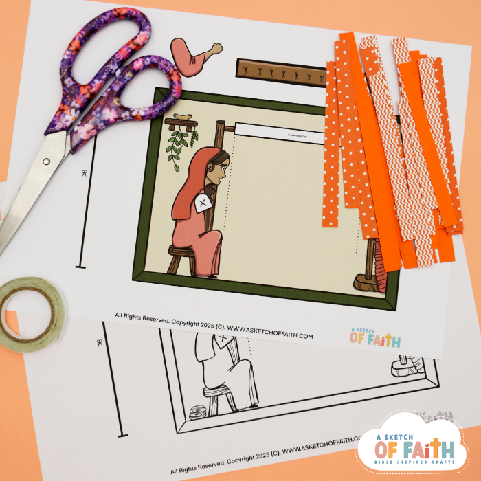 Fun Dorcas Bible craft