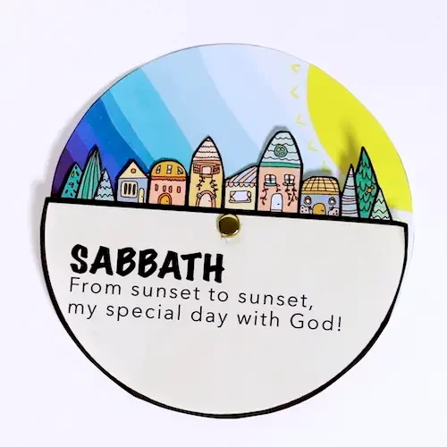 sabbath times craft for kids