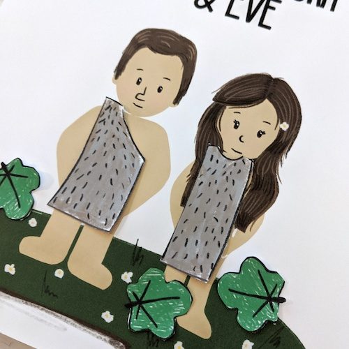 adam and eve craft for little kids