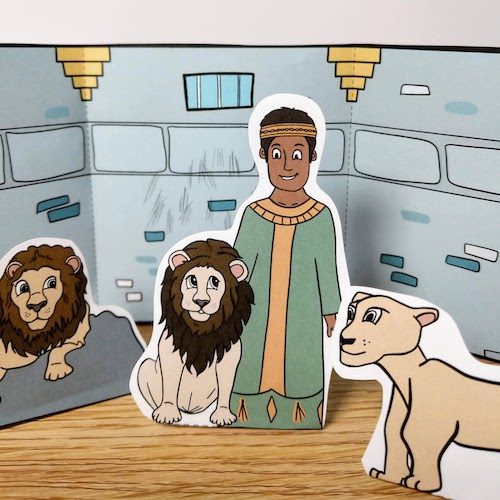 Daniel in the Lion's Den – A Sketch Of Faith